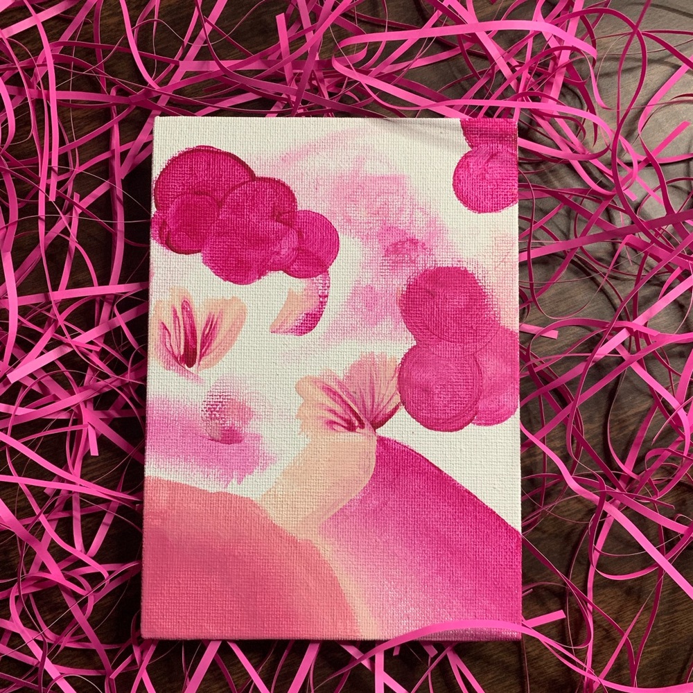 “Pink” - a piece of abstract art